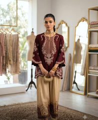 Embroidered Co-ord Set