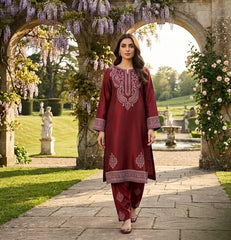 Embroidered Co-ord Set